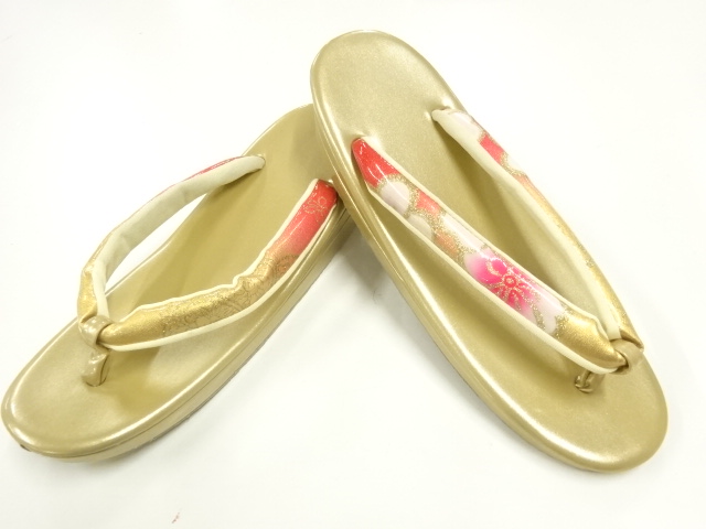 JAPANESE KIMONO / JAPANESE-STYLE ZORI (SIZE 3L)